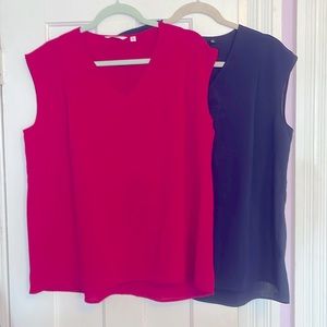 Uniqlo V-neck Tops